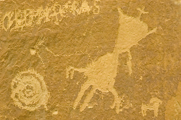 Image showing chacoan petroglyph