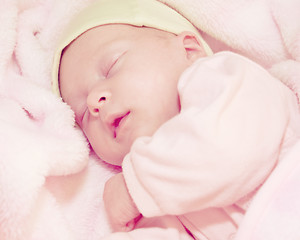 Image showing sleeping baby