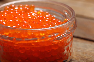 Image showing orange caviar