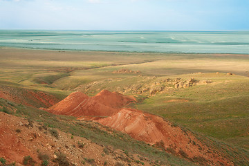 Image showing View from Big Bogdo mountain