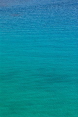 Image showing turquoise sea
