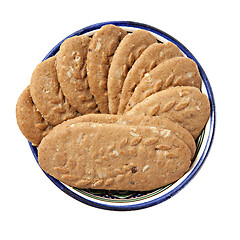 Image showing Cereal cookies