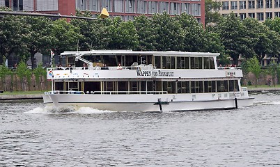 Image showing River boat