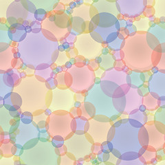 Image showing Abstract seamless texture in pastel tones