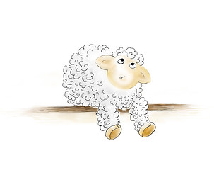 Image showing wondered sheep