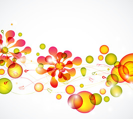 Image showing Abstract colorful bubbles