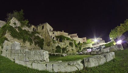 Image showing Architectural Detail of Spello, Umbria