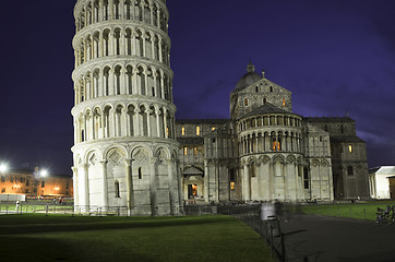 Image showing Leaning Tower of Pisa and the Dome, Italy