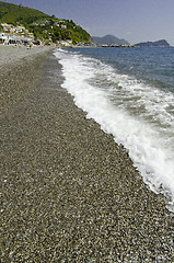 Image showing Seaside Landscape of Santa Margherita Ligure, Italy