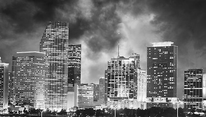 Image showing Architectural skyscrapers and Office Buildings