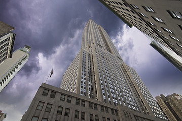 Image showing Storm over New York City