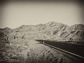 Image showing Extraterrestrial Highway, Nevada