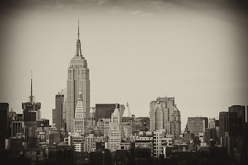 Image showing New York City Manhattan Skyline and Skyscrapers