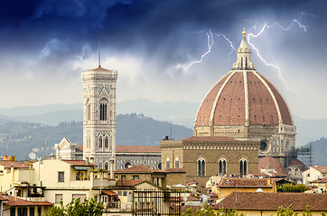 Image showing Florence Architectural Detail, Tuscany