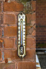 Image showing Old thermometer 01