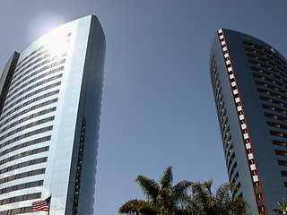 Image showing San Diego Skyscrapers