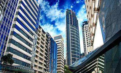 Image showing Modern Skyscrapers of Sydney