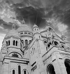 Image showing Sacre-Coeur Basilica, Paris