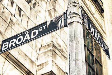 Image showing New York City Street Signs