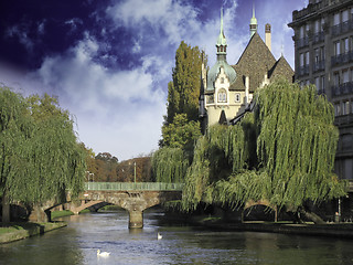 Image showing Sky and Clouds over Strasbourg, France