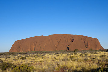 Image showing Lights of Ayers Rock, Australia