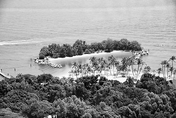 Image showing Sentosa Beach in Singapore