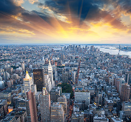 Image showing Skyscrapers of New York City - Manhattan