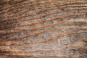 Image showing Old cracked wood