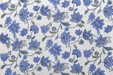 Image showing Fabric with flower pattern