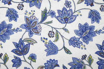 Image showing Fabric with flower pattern