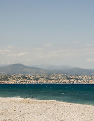 Image showing The French Riviera Cote d'azur Nice France Mediterranean Sea