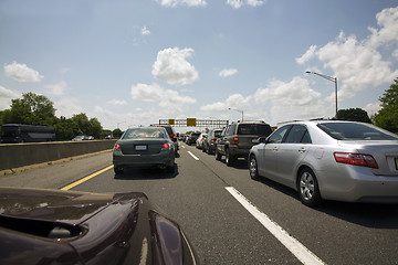 Image showing Traffic jam