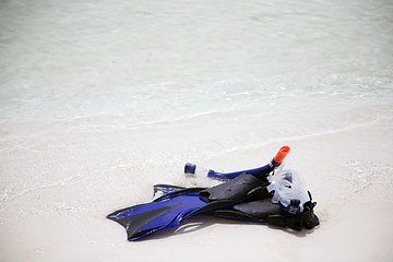 Image showing Snorkeling equipment