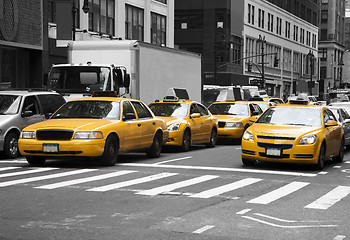 Image showing New York Cabs