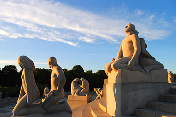 Image showing Vigeland sculptures