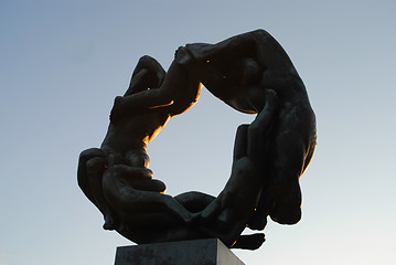 Image showing Vigeland sculpture