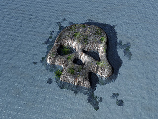 Image showing skull rock