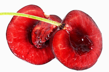 Image showing Red cherry