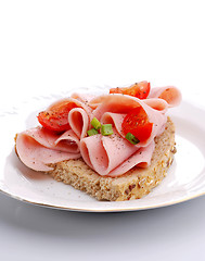 Image showing  healthy sandwich