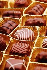 Image showing chocolate bon bons