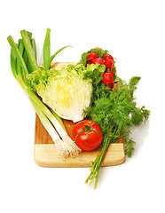 Image showing Different fresh vegetables