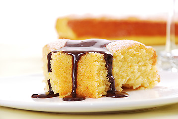 Image showing Cake with chocolate