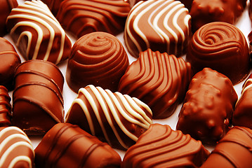 Image showing chocolate bon bons