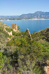 Image showing Ruins on Altea bay