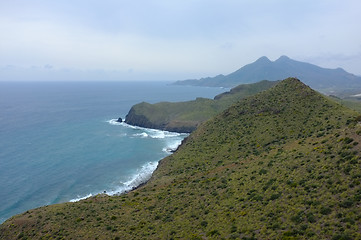 Image showing Cabo de Gata coastline