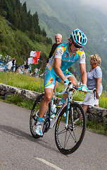 Image showing Climbing Col D'Aubisque