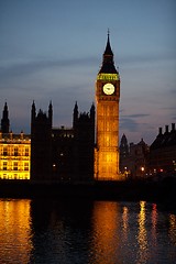 Image showing Big Ben at Night