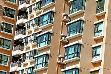 Image showing Expensive housing apartments in Hong Kong