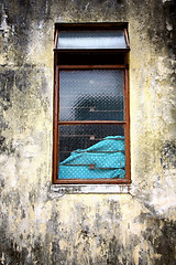 Image showing Vintage wall and window background