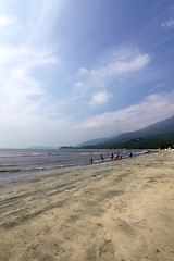 Image showing Beach in Hong Kong at day